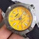 2017 Swiss Replica Breitling Avenger II Seawolf Yellow Dial Nylon Strap (4)_th.jpg